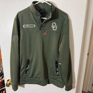 Men’s OU Pullover - Olive Green